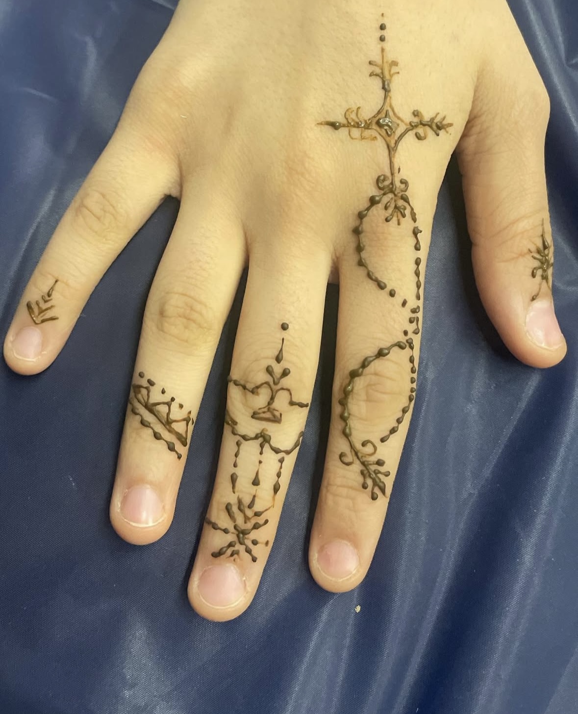 Fundraiser henna design 3