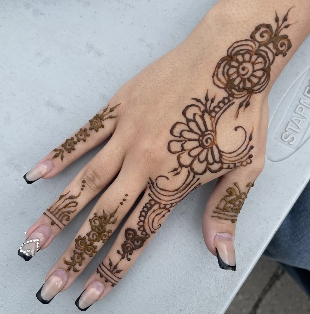 Celebration henna art